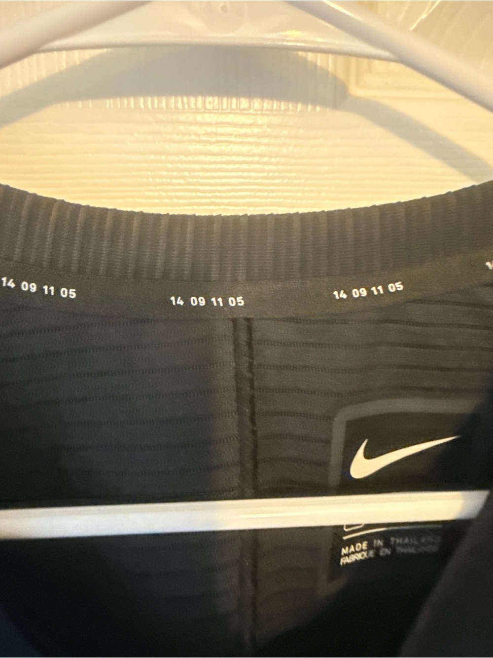 Nike Kids Black Jogger Bottoms with White Swoosh